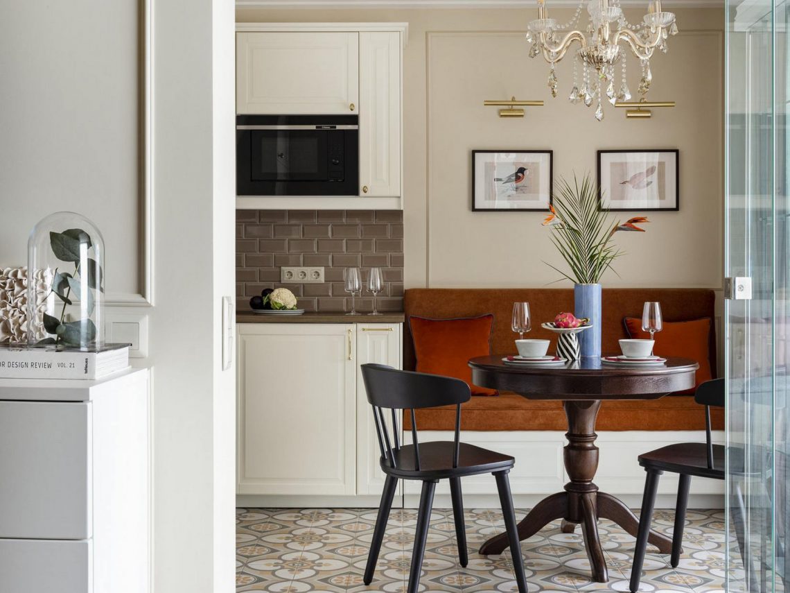 Hogyan valósították meg a kívánt elosztást egy házaspár 43m2-es, szépen berendezett otthonában