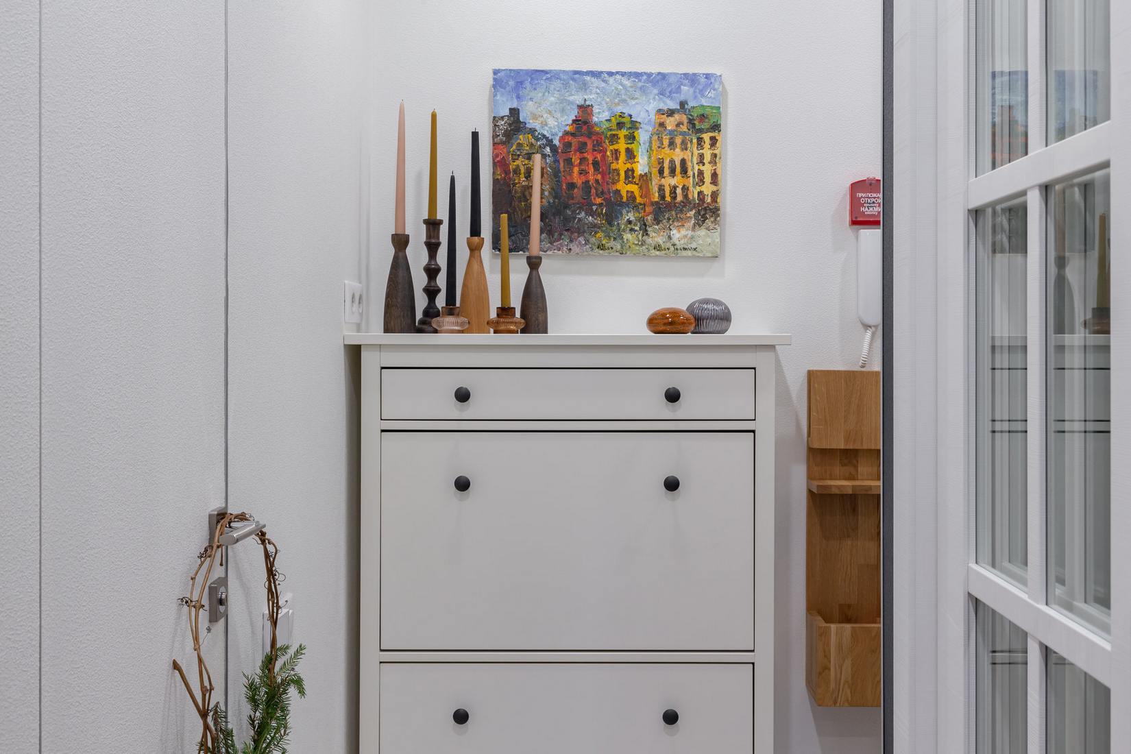 Egyszobás lakást modern kétszobássá alakított át a fiatal család 43m2-en Egyszobás lakást modern kétszobássá alakított át a fiatal család 43m2-en