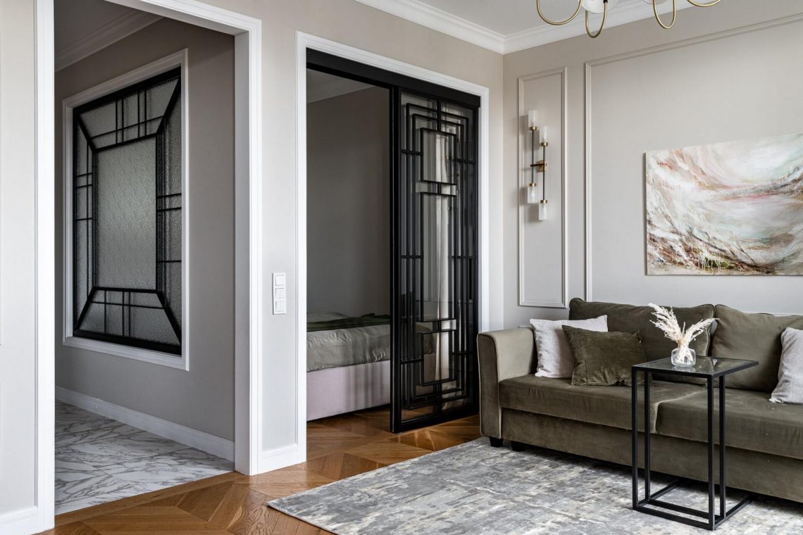 Fiatal anyuka és ötéves fia 67m2-en, nyugodt színek, elegáns részletek, áttervezett elosztás