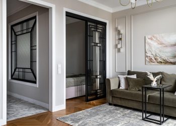 Fiatal anyuka és ötéves fia 67m2-en, nyugodt színek, elegáns részletek, áttervezett elosztás