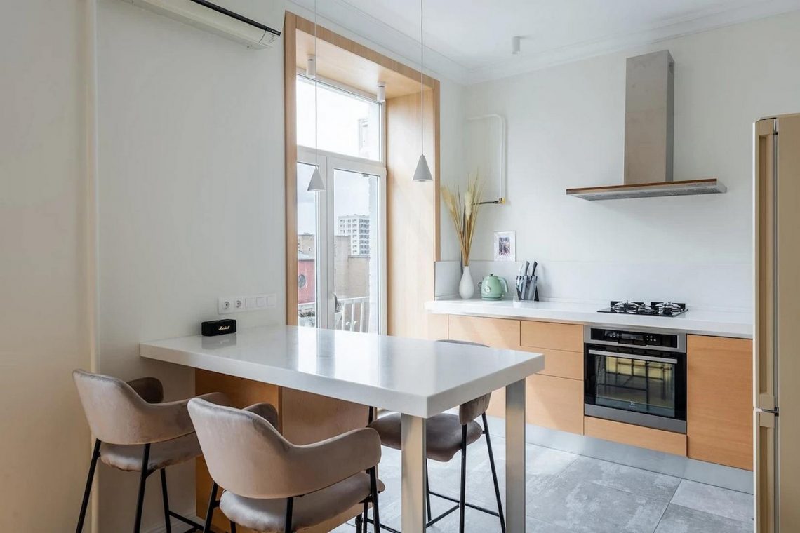 Könnyed, minimalista lakberendezés 54m2-en - fiatal férfi új otthona az alaprajz átalakításával