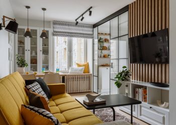 Lerobbant 57m2-es lakás látványos átalakulása, háromfős család felújított otthona