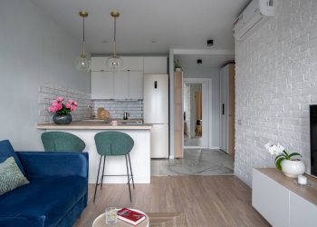 Olcsó lakásberendezés ízlésesen, minimális átalakítással 32m2-es lakásban, fiatal lány otthona