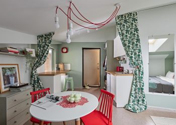 Pici tetőtéri lakás fantasztikus átalakulása - 25m2 berendezése hangulatosan, stílusosan, kevés pénzből