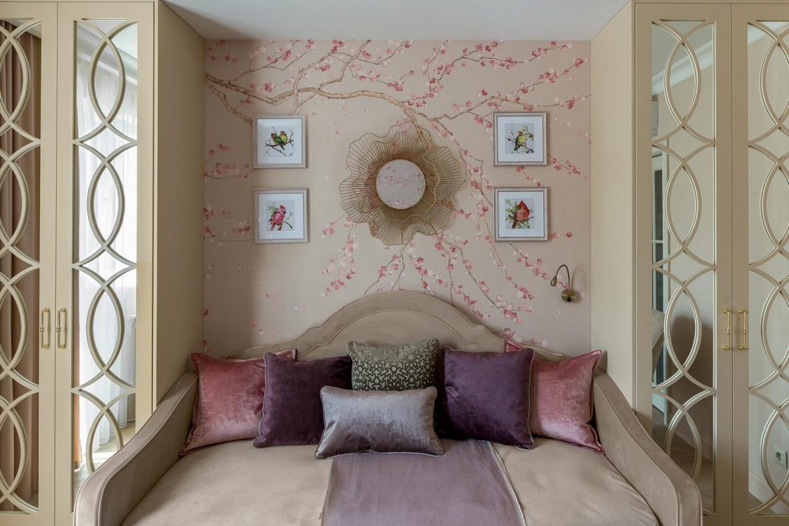 Panellakás fantasztikusan lágy hangulatú és szép berendezése - anyukának kialakított 39m2-es otthon