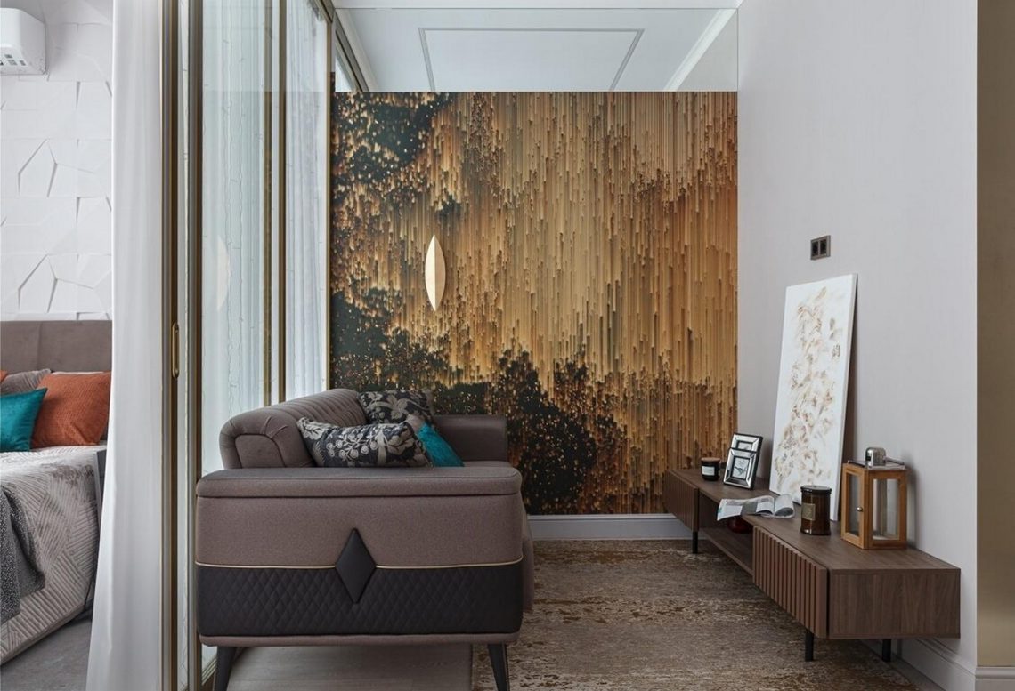 Ízléses, elegáns lakberendezés mindössze 38m2-en - szép, neoklasszikus stílusú enteriőr kis lakásban