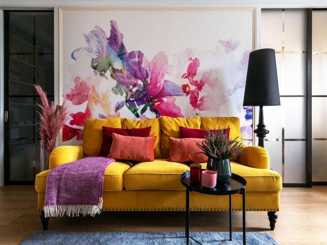 Teljesen átdolgozott elosztással lett egy fiatal nő tökéletes otthona ez a 45m2-es, kétszobás lakás