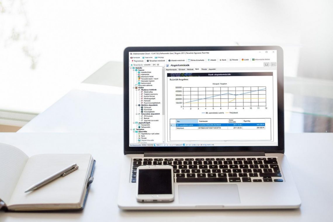 WHM Cloud felhő alapú társasházkezelő rendszer
