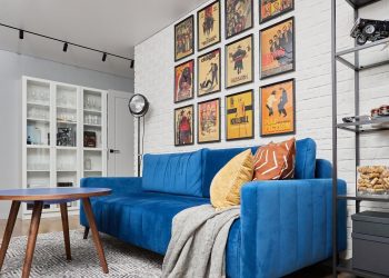 Nagymama panellakásából apa és fia hangulatos új otthona - 57m2