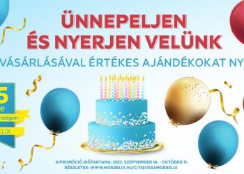 Akciók, programok, roadshow – születésnapi programok minden magyarországi Möbelix áruházban