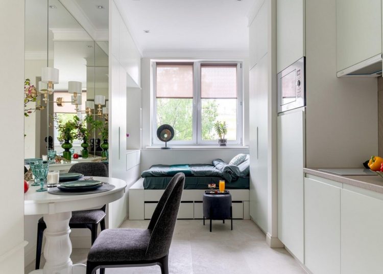 Hogyan lehet kényelmessé varázsolni egy pici 19m2-es lakást? Nézzünk meg egy remek példát