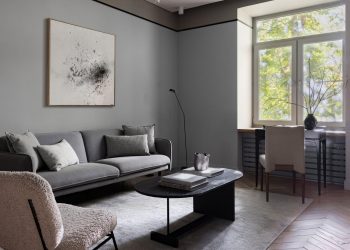 Kétgyermekes család rendezett, modern otthona - 80m2, szép, visszafogott színek a dekorációban