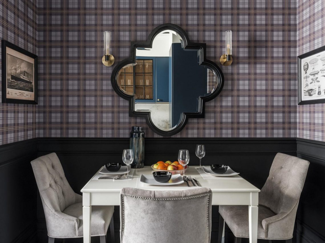 Különleges, kényelmes otthon lakberendező nélkül egy anyukának - angol stílus 45m2-en