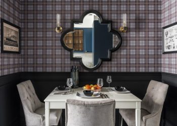 Különleges, kényelmes otthon lakberendező nélkül egy anyukának - angol stílus 45m2-en