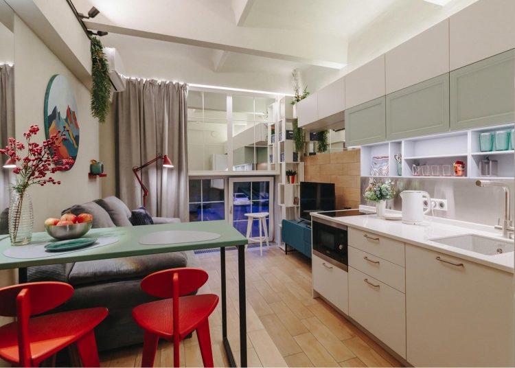 Mikrolakás okosan berendezve, 20m2