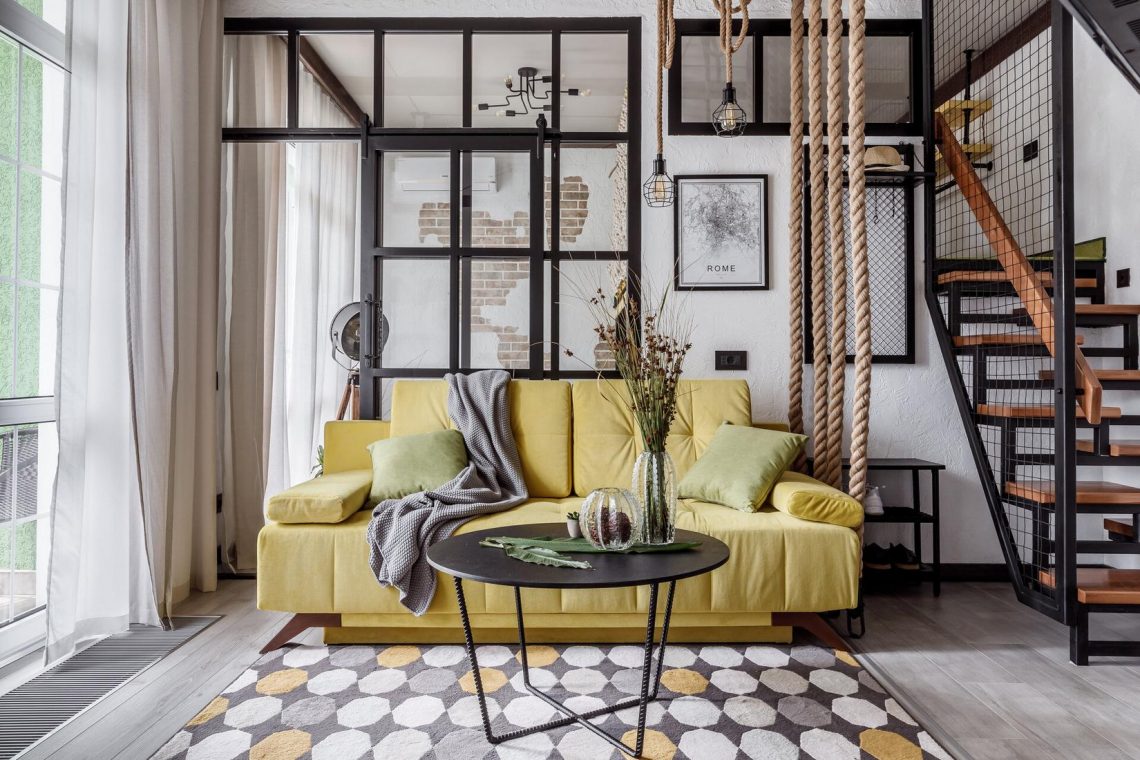 Négyfős család nyaralásokhoz berendezett 36m2-es kis lakása remek elrendezéssel