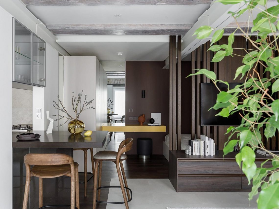 A legérdekesebb kis lakások - régi és modern hangulatos kombinációja 35m2-en