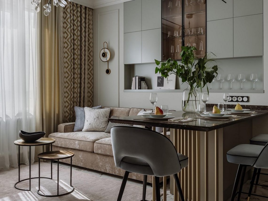 Stílusos, elegáns lett az 55m2-es lakás - nő kétszobás otthona