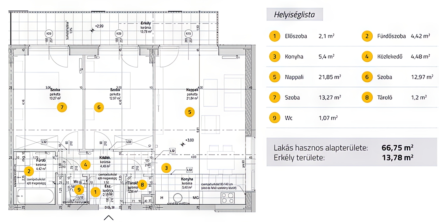 Olvasónk 67m2-es, háromszobás otthona saját ötletekkel kialakítva a terektől a dekorációig