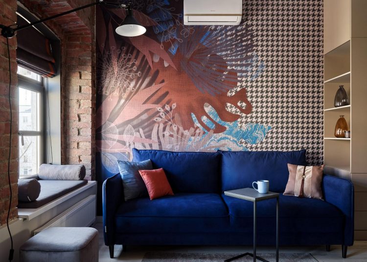 Stílusos kis lakás, ahol a pici, 21m2-es területen minden megtalálható, ami a fiatal lakónak kellhet