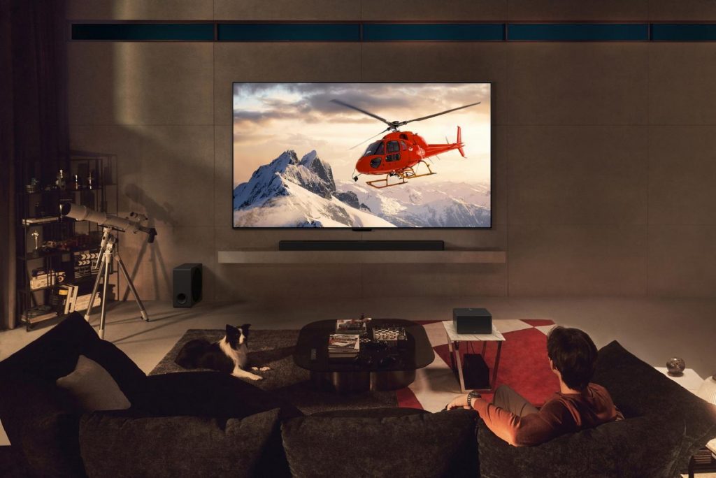 Új, vezeték nélküli LG OLED evo AI M4 televízió