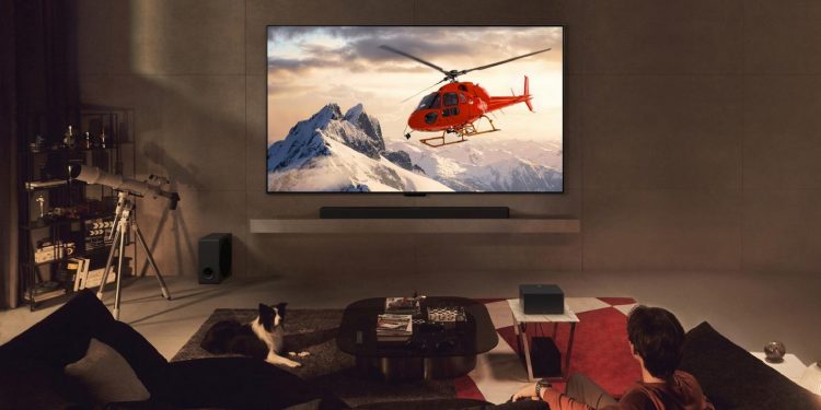 Új, vezeték nélküli LG OLED evo AI M4 televízió