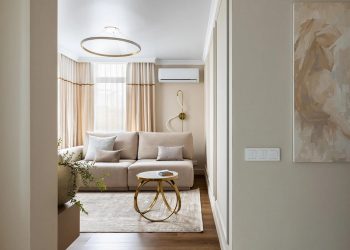 A bézs árnyalatok időtlen szépsége egy 58m2-es lakásban