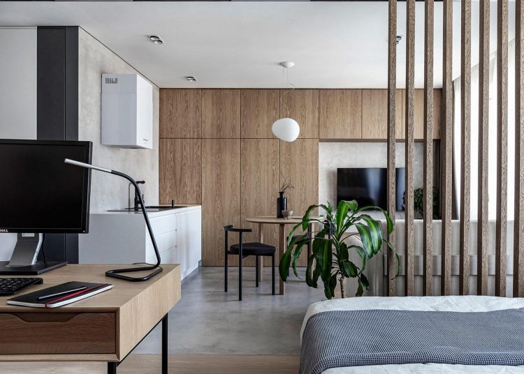 Blogger lány lakása otthoni munkához hangolt berendezéssel, 36m2