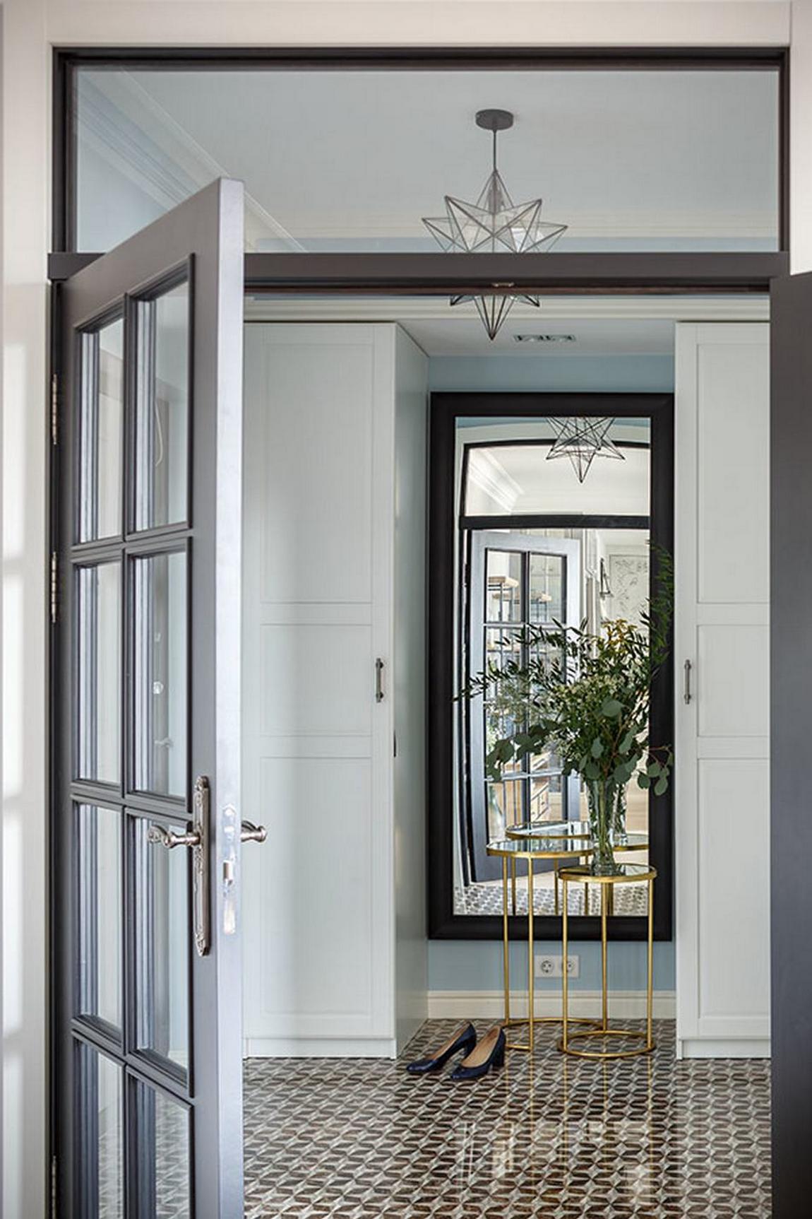 Egyedül élő nő kényelmesre hangolt otthona tágas konyha-nappalival, semleges színpalettával