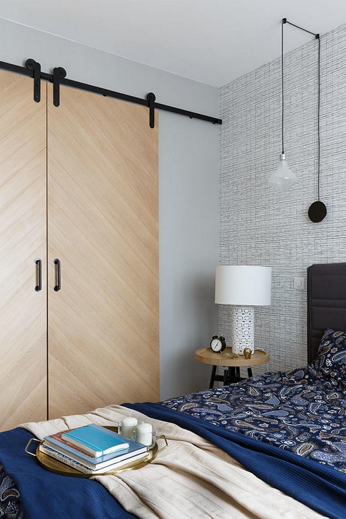 Egyedül élő nő kényelmesre hangolt otthona tágas konyha-nappalival, semleges színpalettával