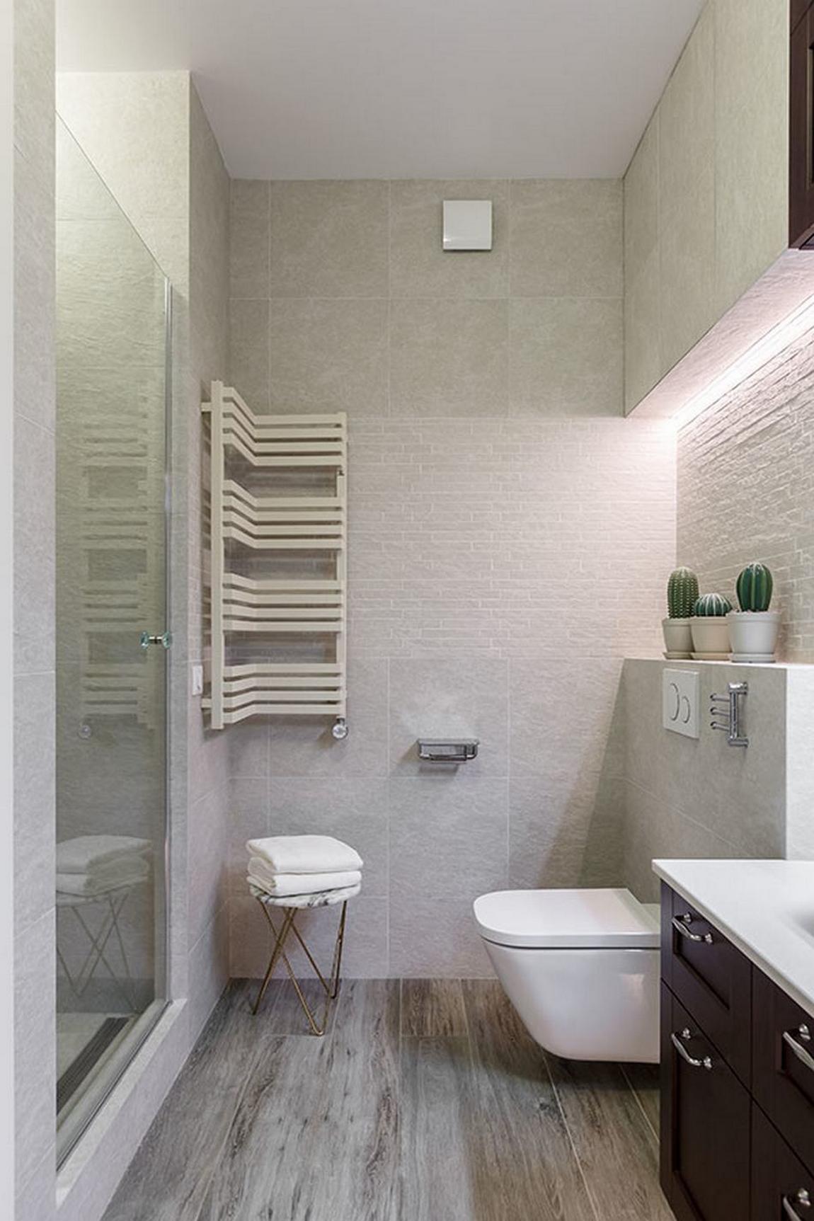 Egyedül élő nő kényelmesre hangolt otthona tágas konyha-nappalival, semleges színpalettával