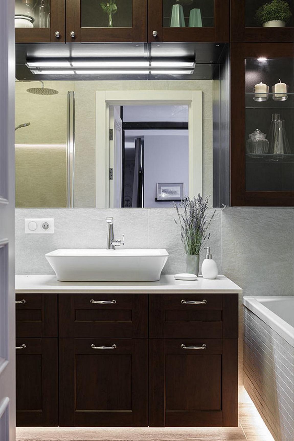 Egyedül élő nő kényelmesre hangolt otthona tágas konyha-nappalival, semleges színpalettával