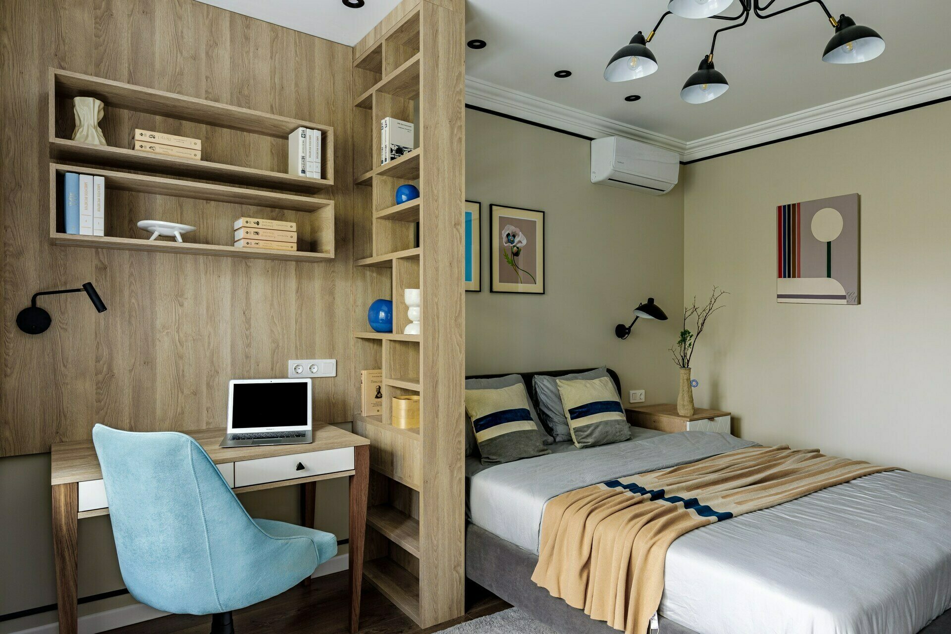 Egyetemista lánynak berendezett 46m2-es lakás - lerobbant állapotból stílusos, jól átgondolt terek