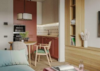 Egyszerű, nem hivalkodó, de egyedi berendezés fiatal nő 40m2-es otthonában