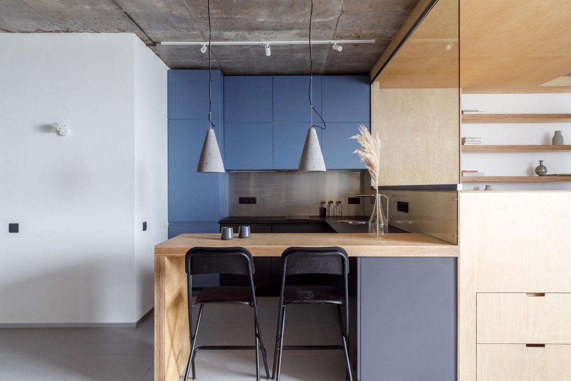 Fiatal orvos modern legénylakása új építésű lakóparkban, 56m2