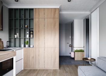 Fiatal pár 33m2-es otthona kényelmes, modern berendezéssel