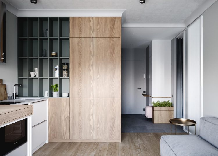 Fiatal pár 33m2-es otthona kényelmes, modern berendezéssel