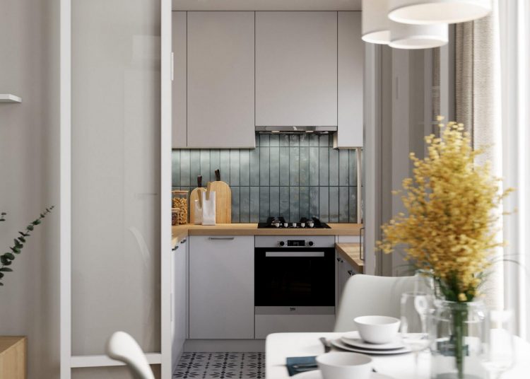 Fiatal pár gyermekkel 43m2-en - remek térszervezés kicsi, de különálló helyiségekkel