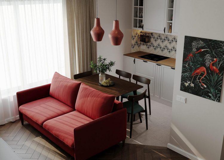 Gyönyörűen megtervezett és egységes lakásbelső 65m2-en