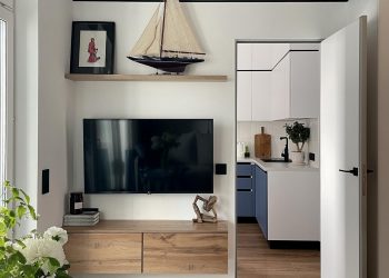 Hogyan lett egyszerű megoldásokkal szuper kis otthon a 35m2-es lakásból