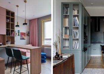 Hol helyezhetünk el szekrényt praktikusan kis térben: 9 megoldás lakberendezési projektekből