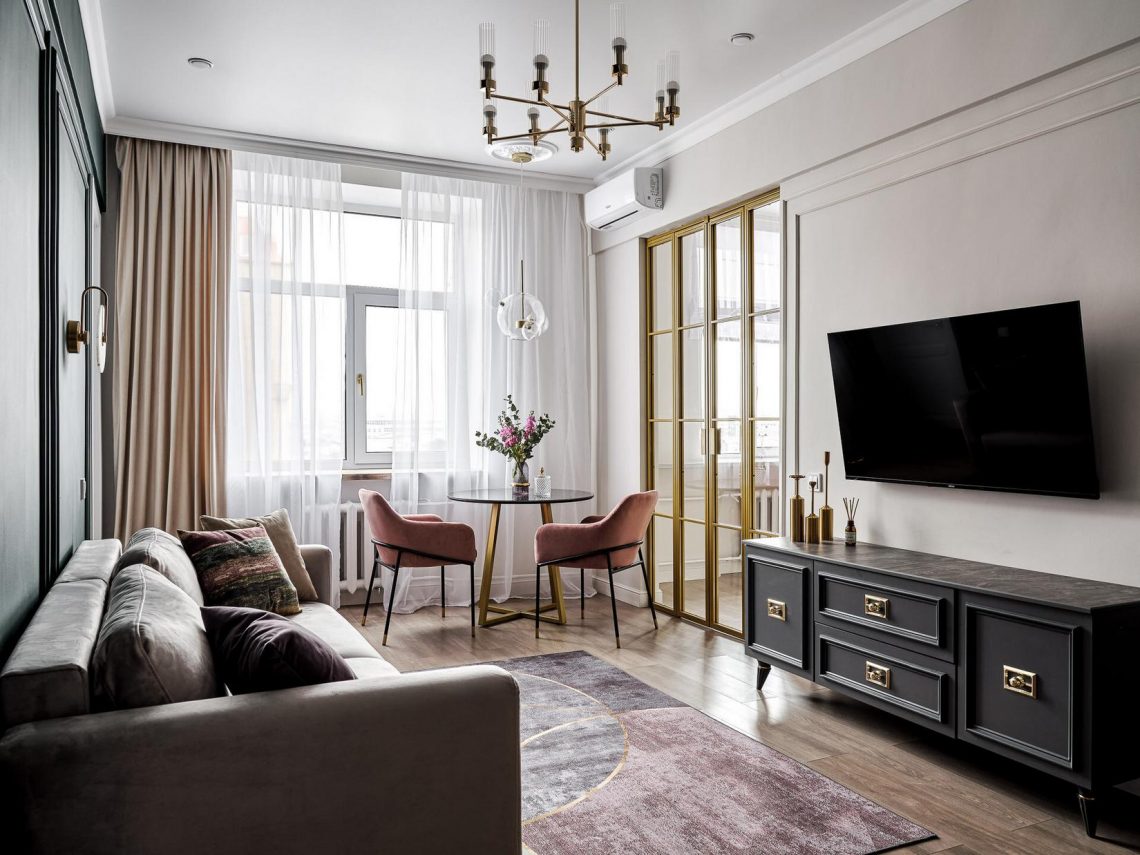 Kétszobásból háromszobássá alakított 64m2-es lakás - fiatal anyuka és óvodás gyermeke otthona