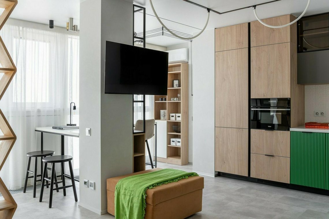 Kicsi de nagyszerű - 35m2-es lakás remek nyitott berendezéssel egyetemista lánynak