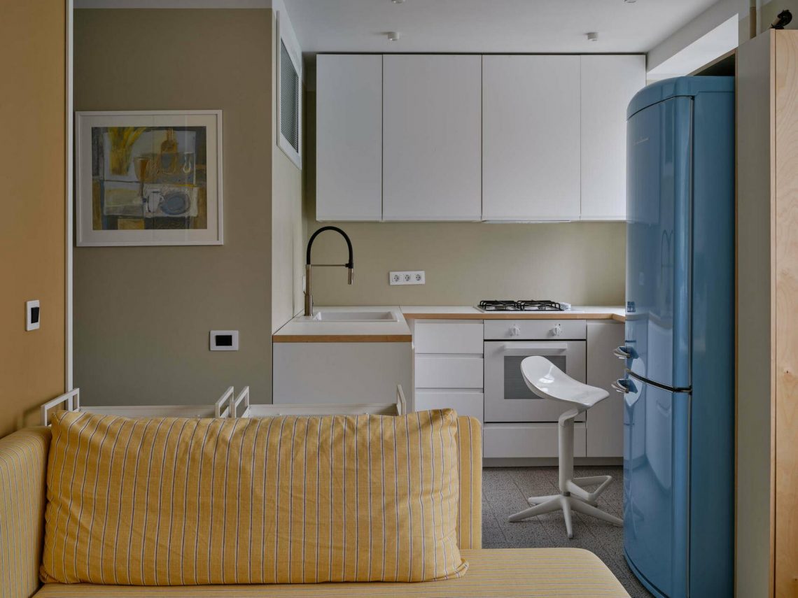 Kislakás szinte tökéletesen elosztott és berendezett terekkel - 30m2