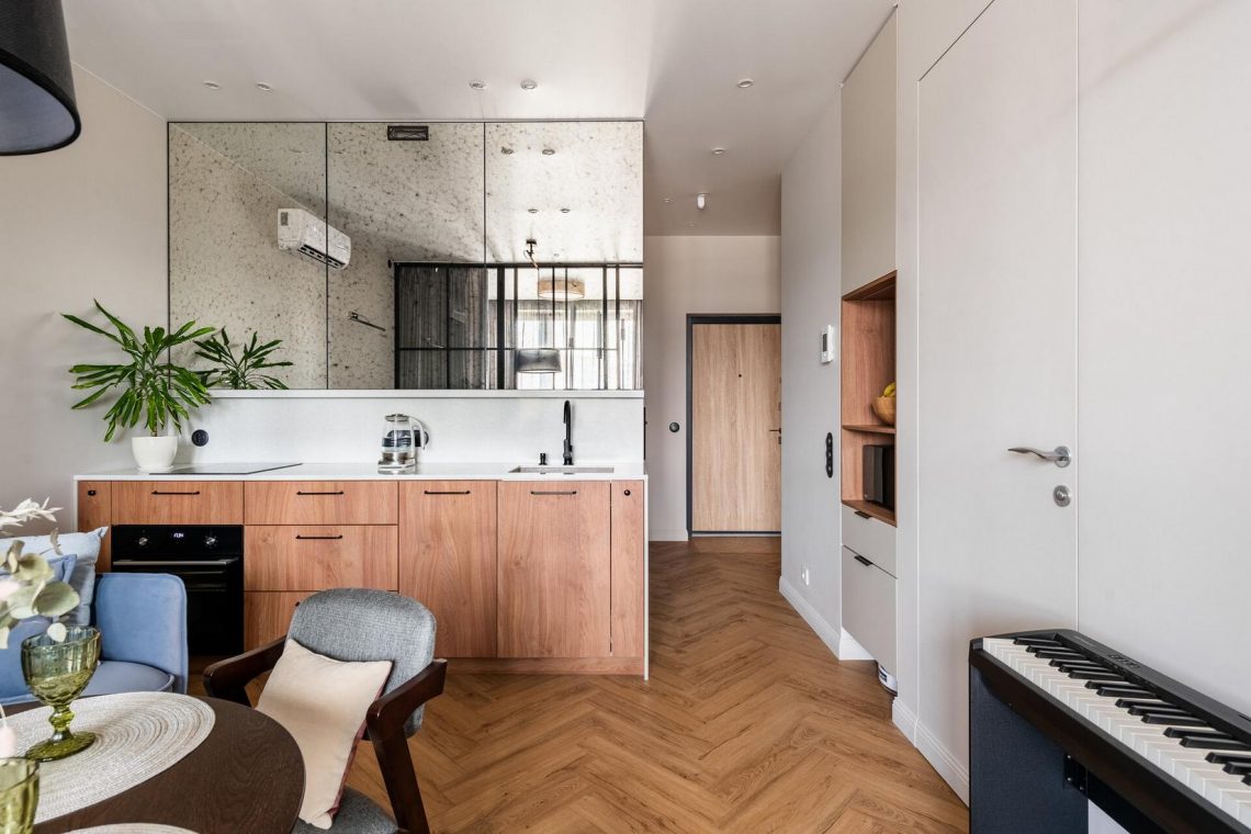 Nagyobbnak tűnik, mint 49m2 - háromfős család átrendezett otthona