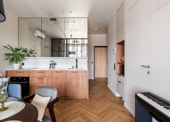 Nagyobbnak tűnik, mint 49m2 - háromfős család átrendezett otthona