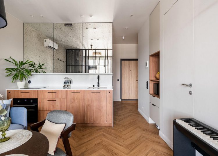 Nagyobbnak tűnik, mint 49m2 - háromfős család átrendezett otthona