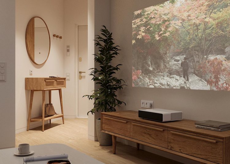 Pszichológus lány 45m2-es otthona online konzultációkhoz hangolt modern berendezéssel