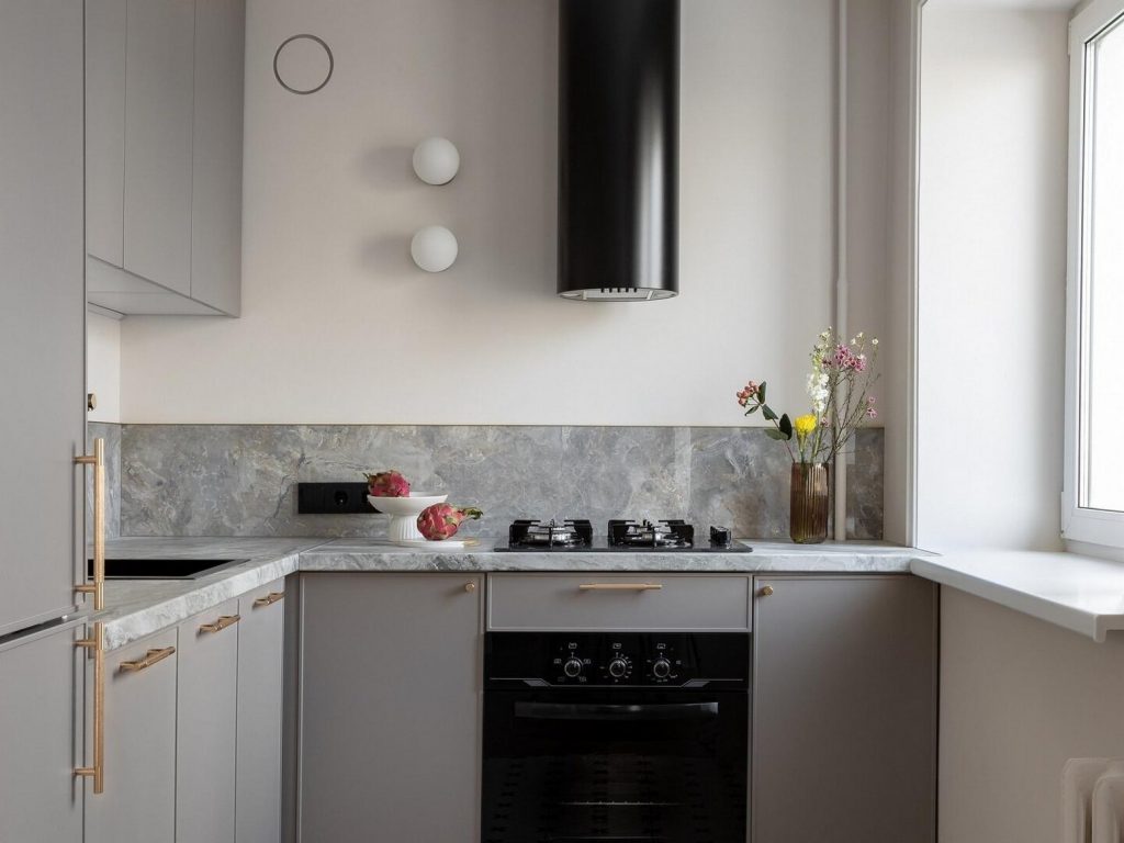 Teljesen lelakott 45m2-es lakás átalakítása hangulatos és elegáns élettérré