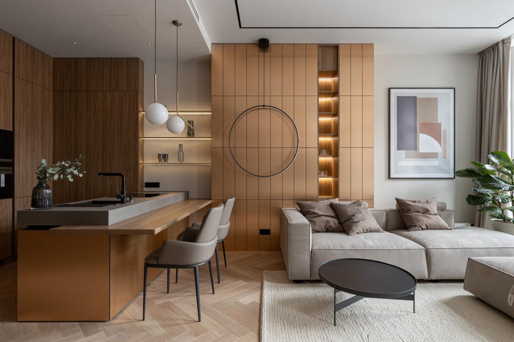 Béke és nyugalom a város szívében, elegáns, rendezett lakásberendezés 52m2-en